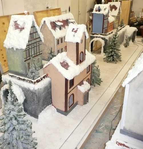  Christmas theme decorations for Stockmann´s Windows